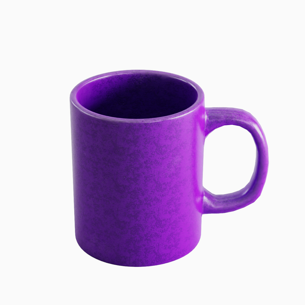 Coffee Mug B 06 Low-poly 3D model_4