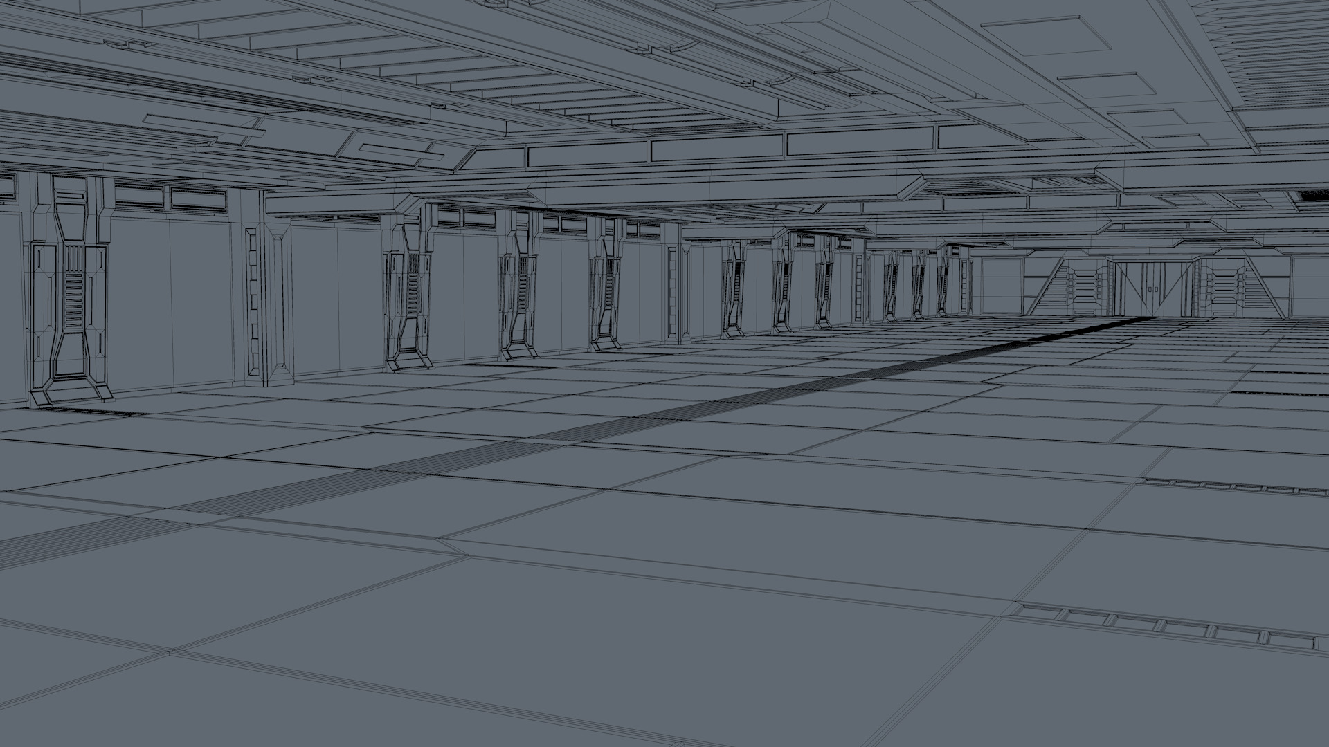 Sci Fi Interior 3D model_15