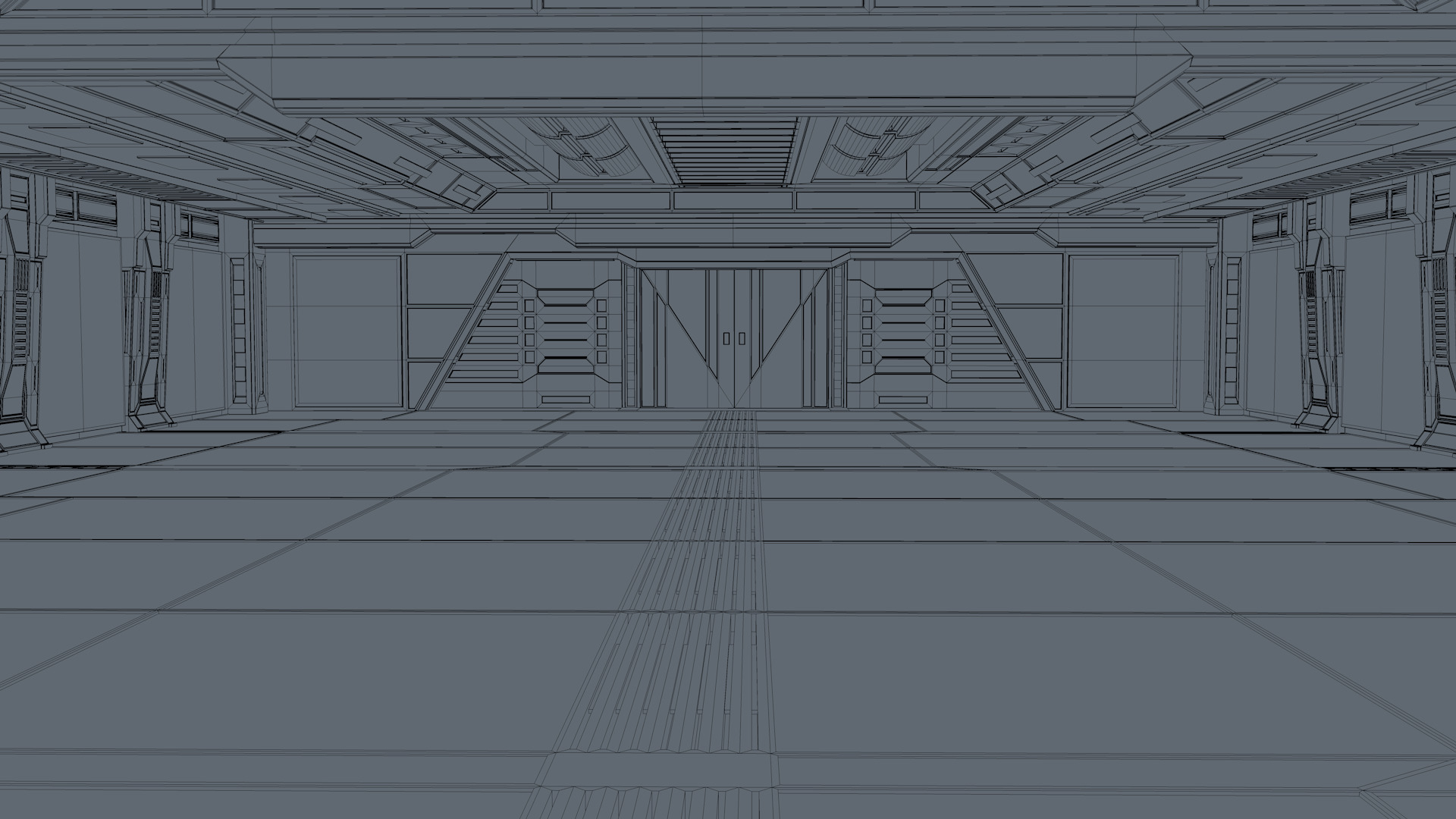 Sci Fi Interior 3D model_16