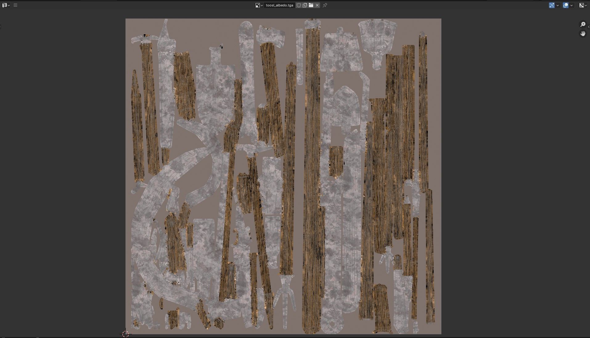 Medieval Tools  Low-poly 3D model_3