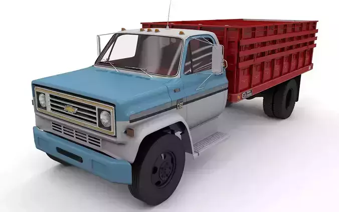 Chevy C60 Truck Omaha Standard 1977 3D model