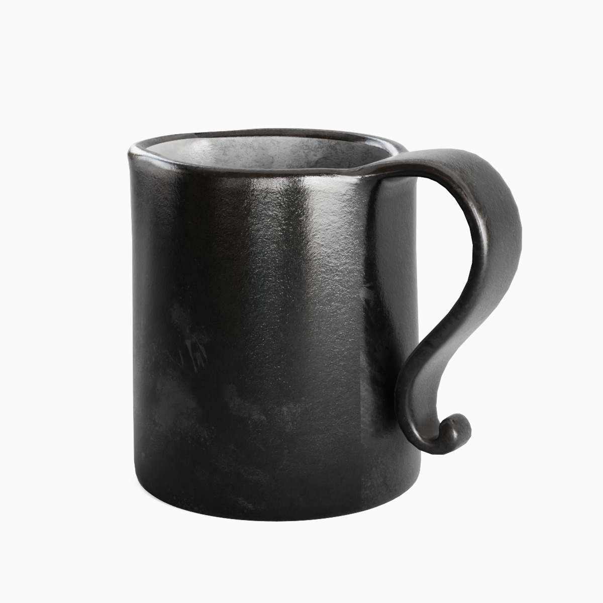 Stylized Coffee Cup 06 3D model_1