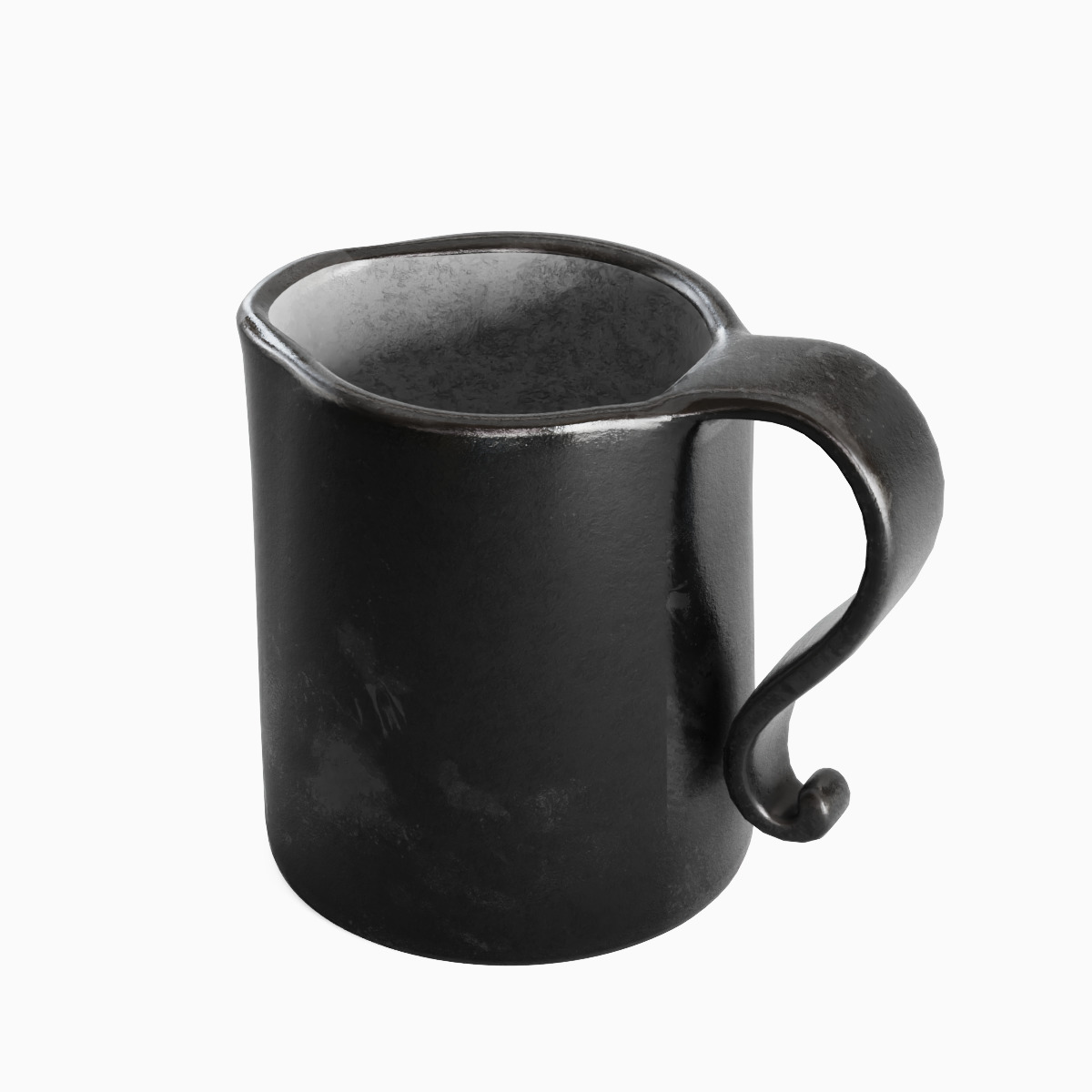 Stylized Coffee Cup 06 3D model_4