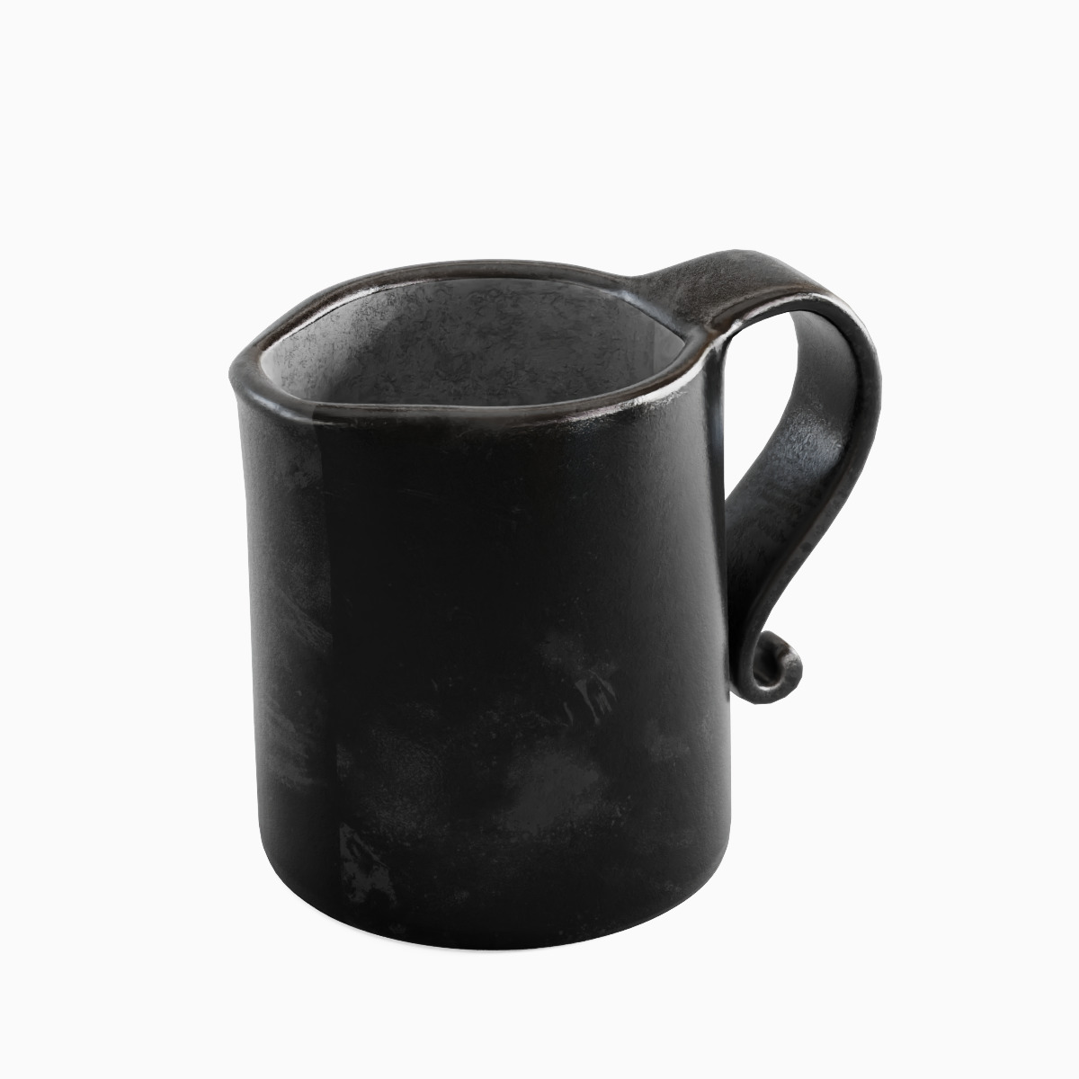 Stylized Coffee Cup 06 3D model_5