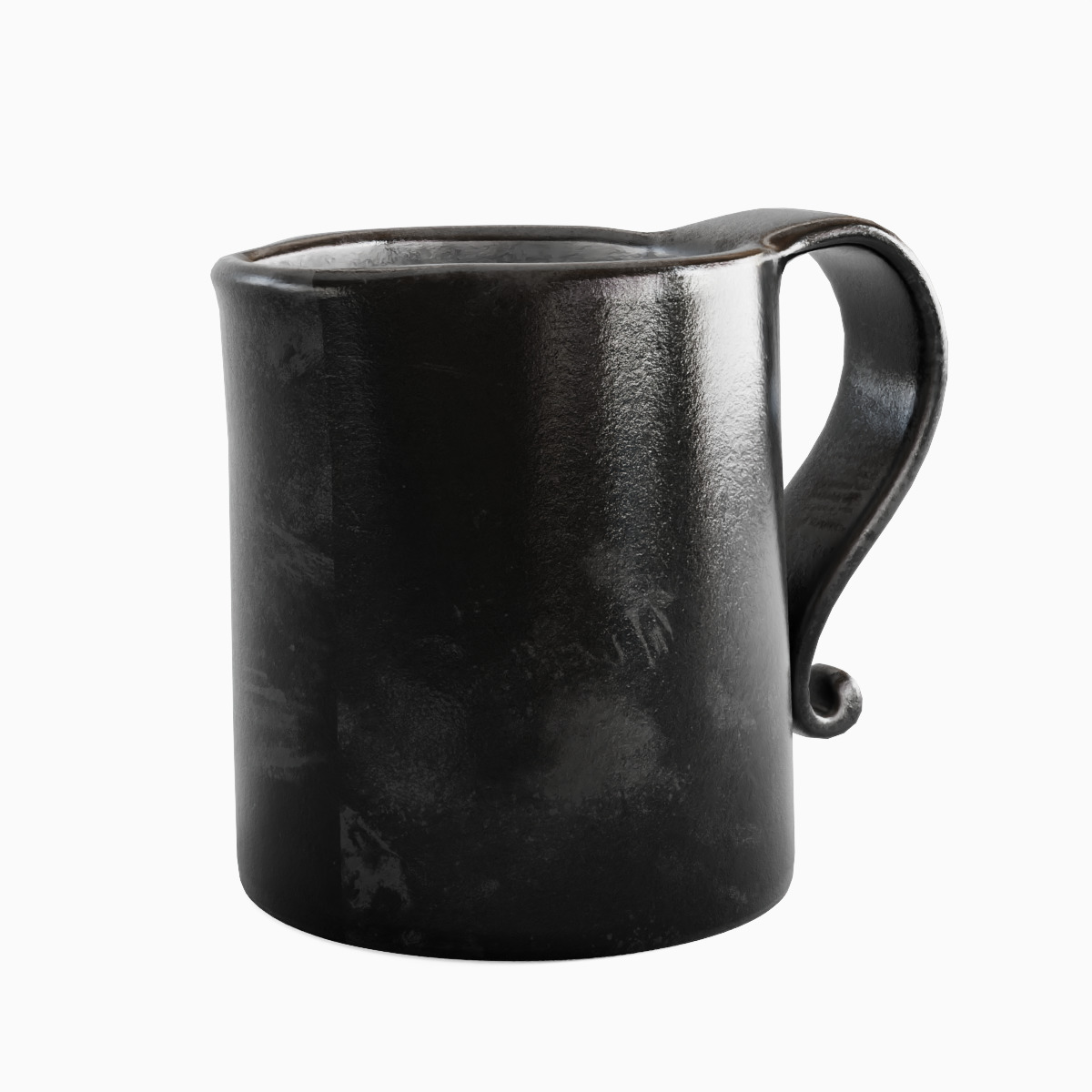 Stylized Coffee Cup 06 3D model_3