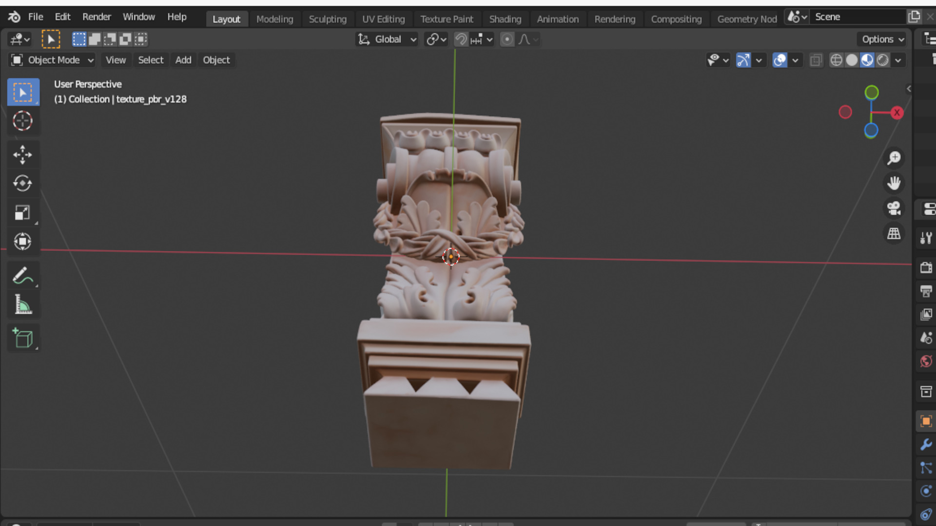 Decorative Bracket carved classic cnc 3d printing 3D print model_8