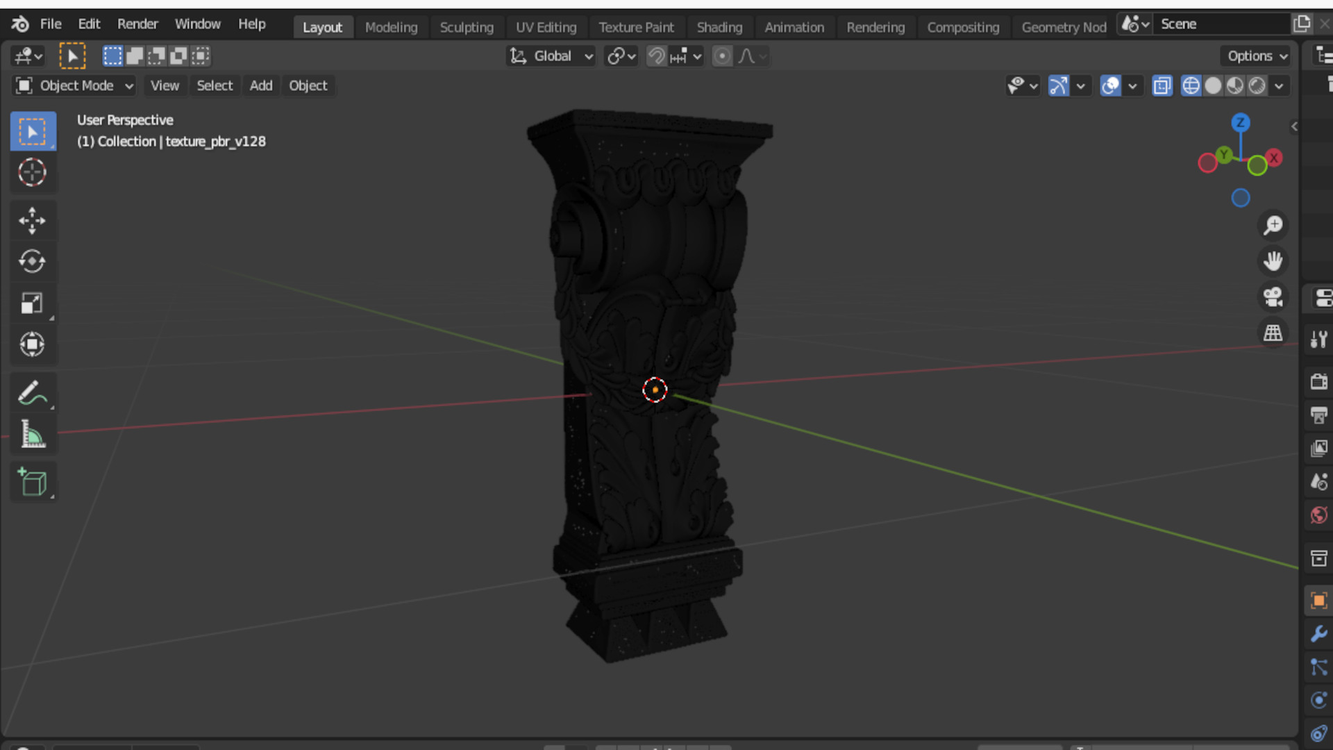 Decorative Bracket carved classic cnc 3d printing 3D print model_9