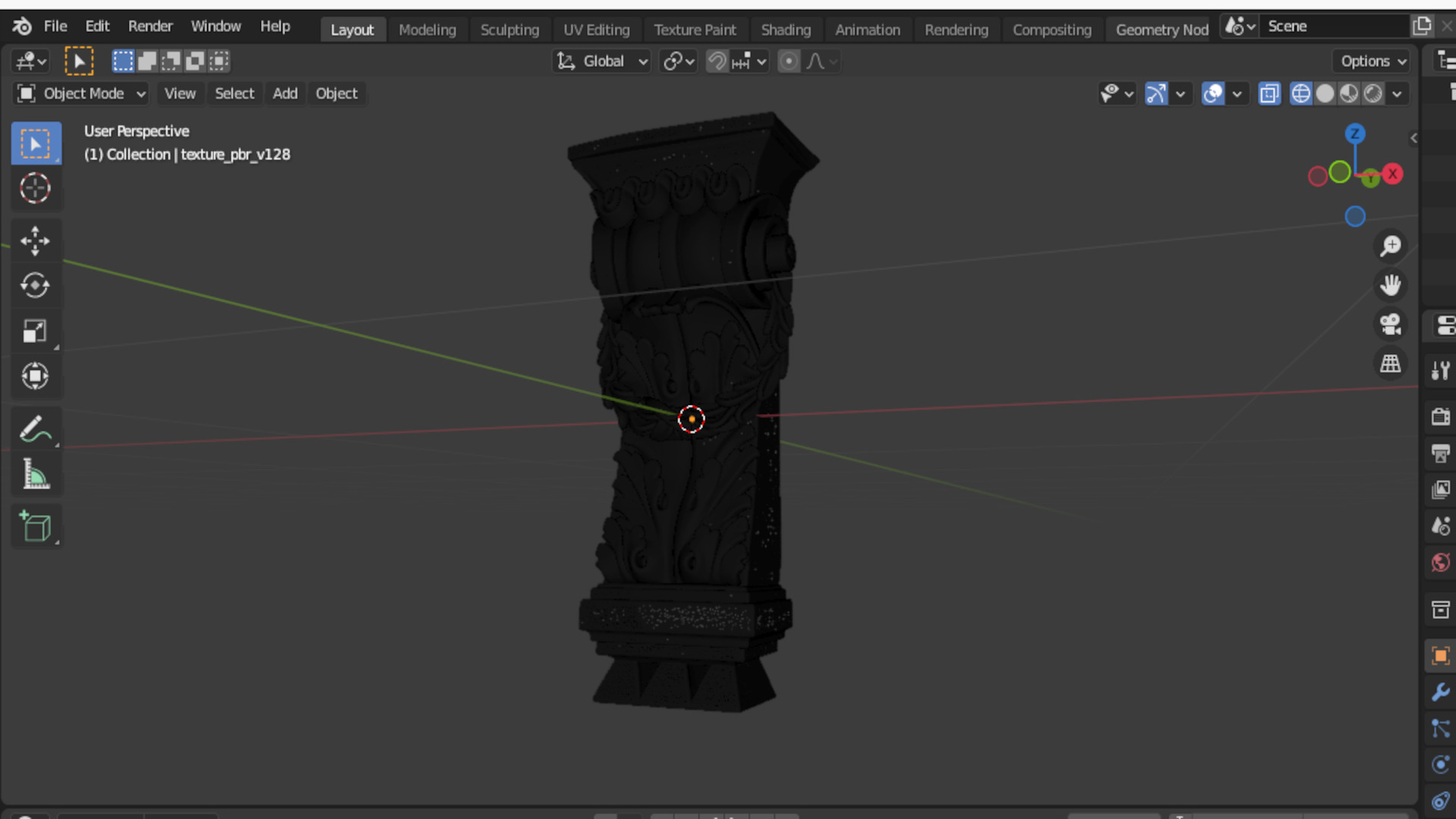 Decorative Bracket carved classic cnc 3d printing 3D print model_10