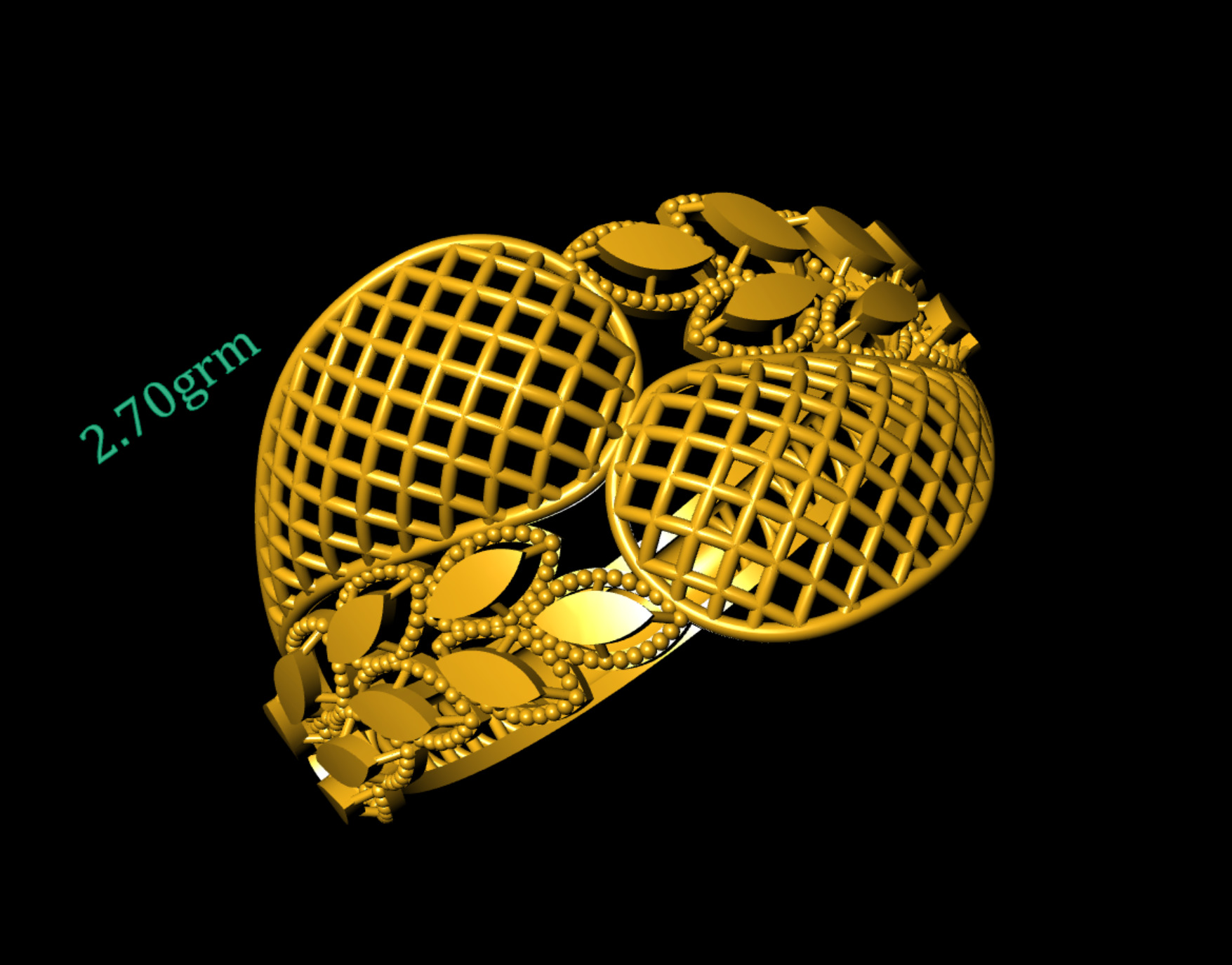 Turkish Rings-30 Check Description 3D print model_12