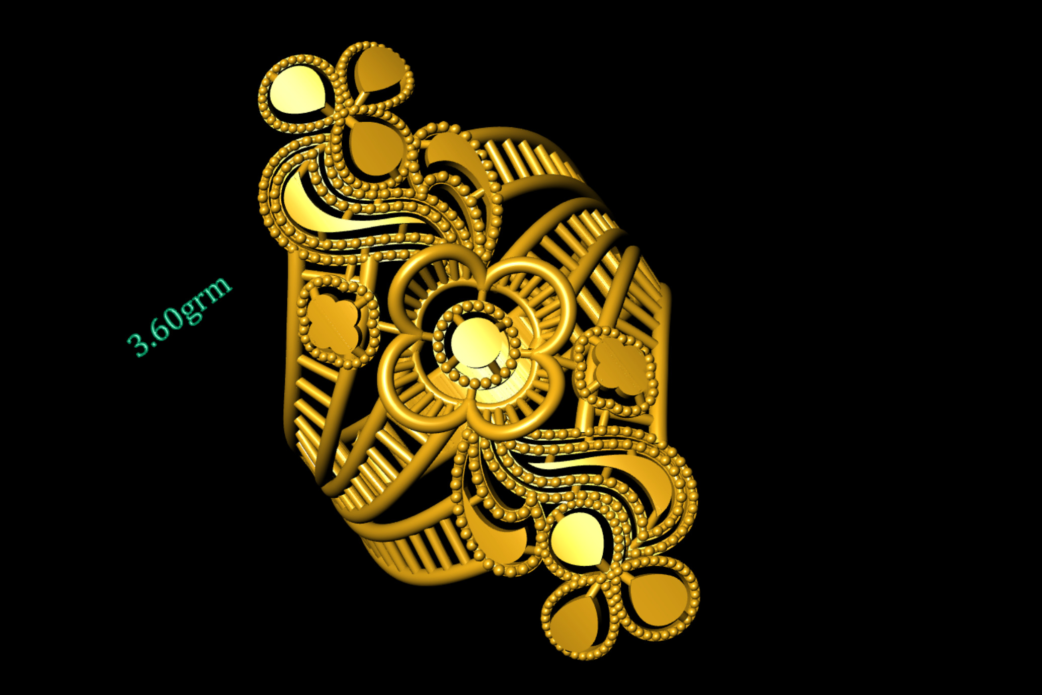  Turkish Rings-30 Check Description 3D print model_10