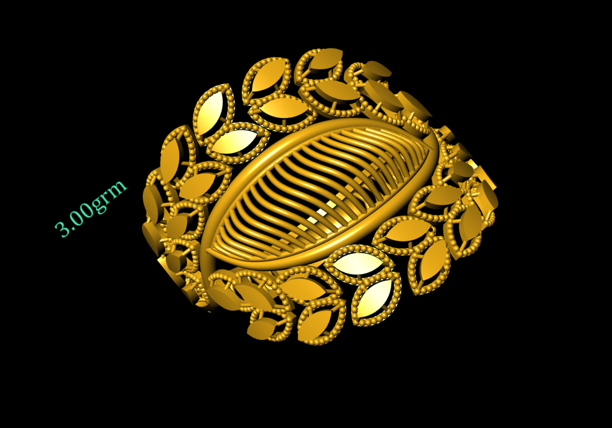  Turkish Rings-30 Check Description 3D print model_13