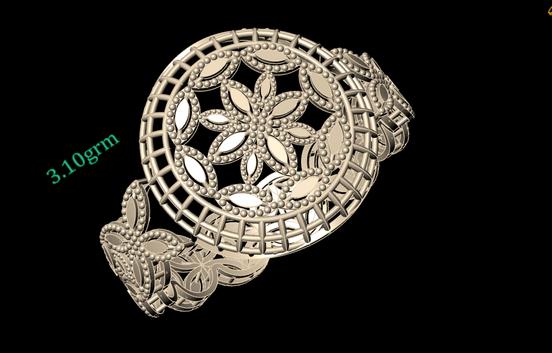  Turkish Rings-30 Check Description 3D print model_27