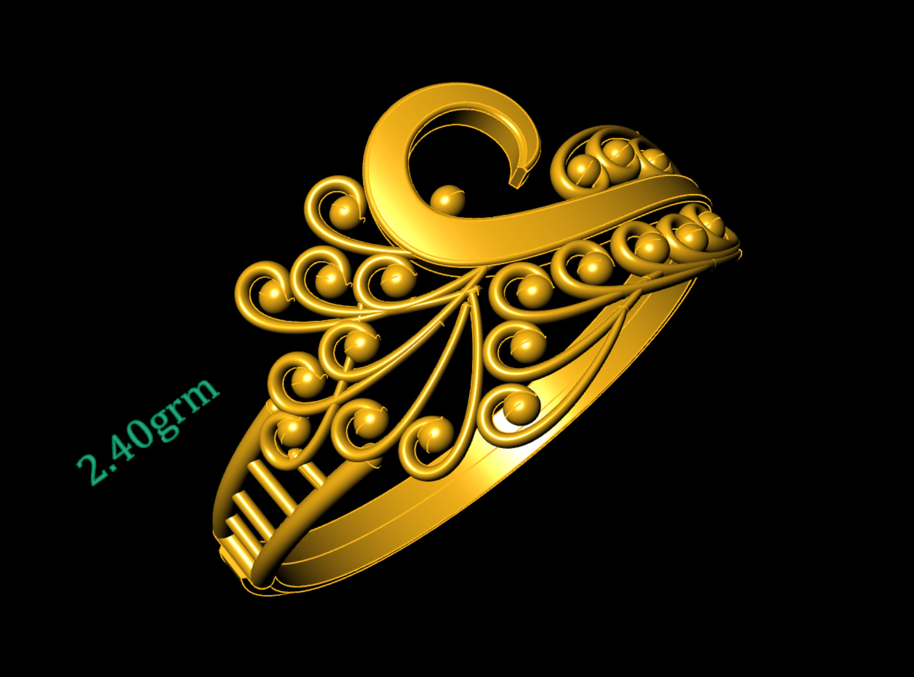  Turkish Rings-30 Check Description 3D print model_29