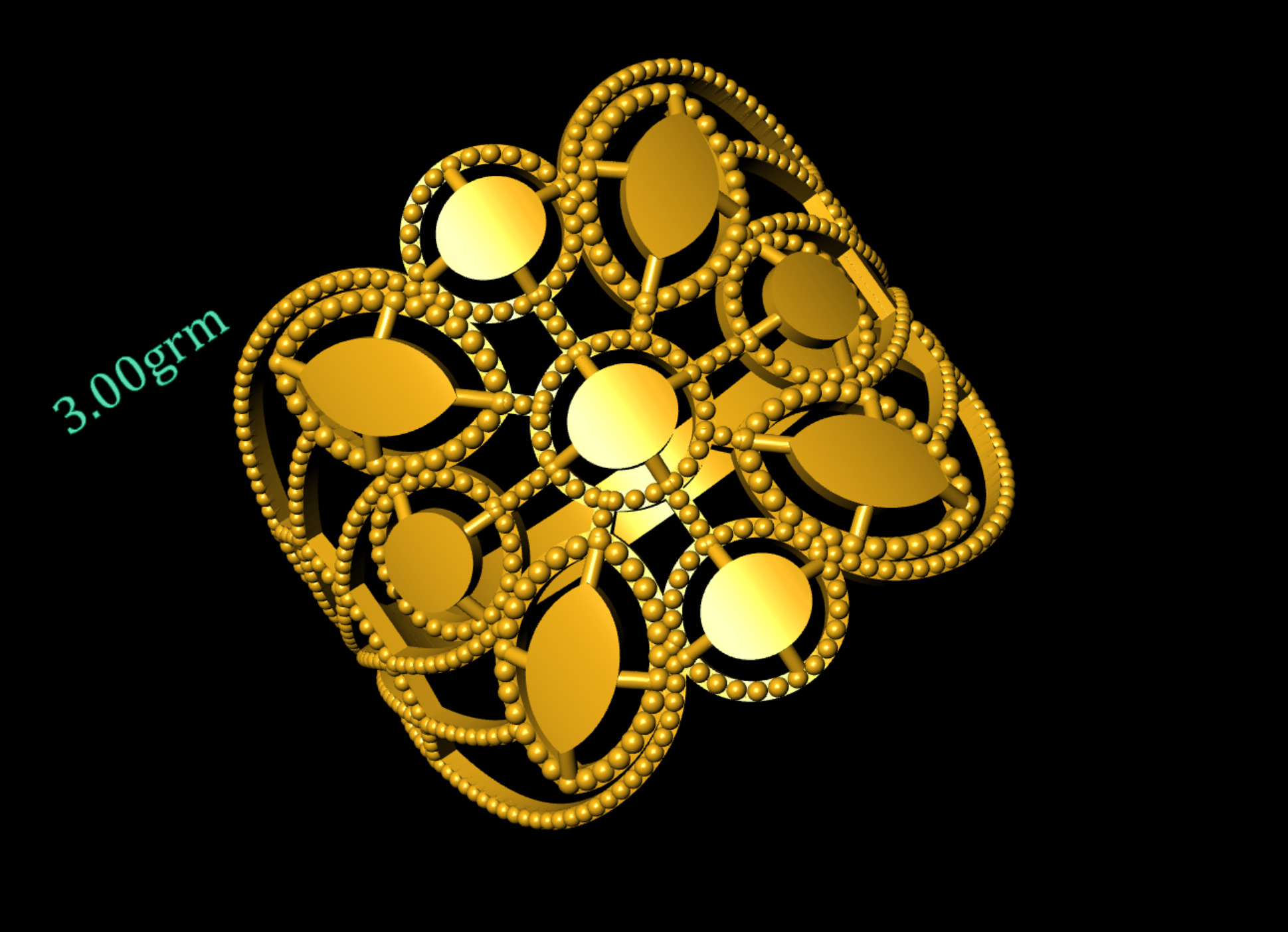  Turkish Rings-30 Check Description 3D print model_15