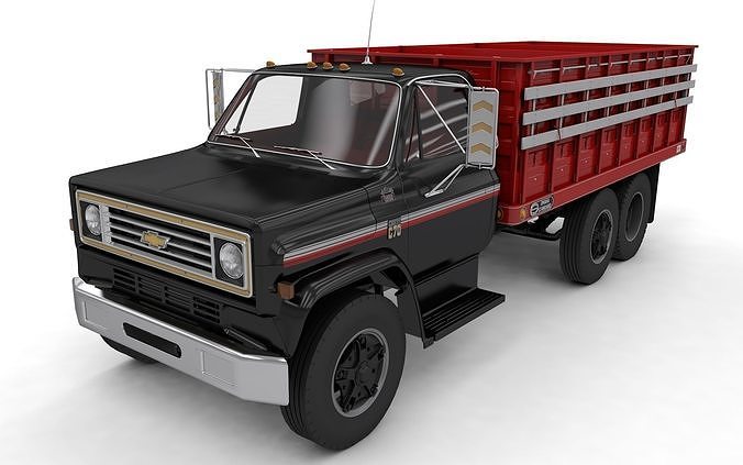 Chevy C70 Truck Omaha Standard 1981 3D model