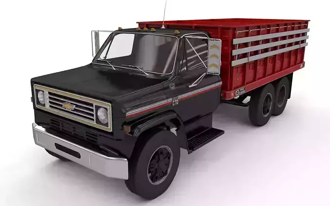 Chevy C70 Truck Omaha Standard 1981 3D model