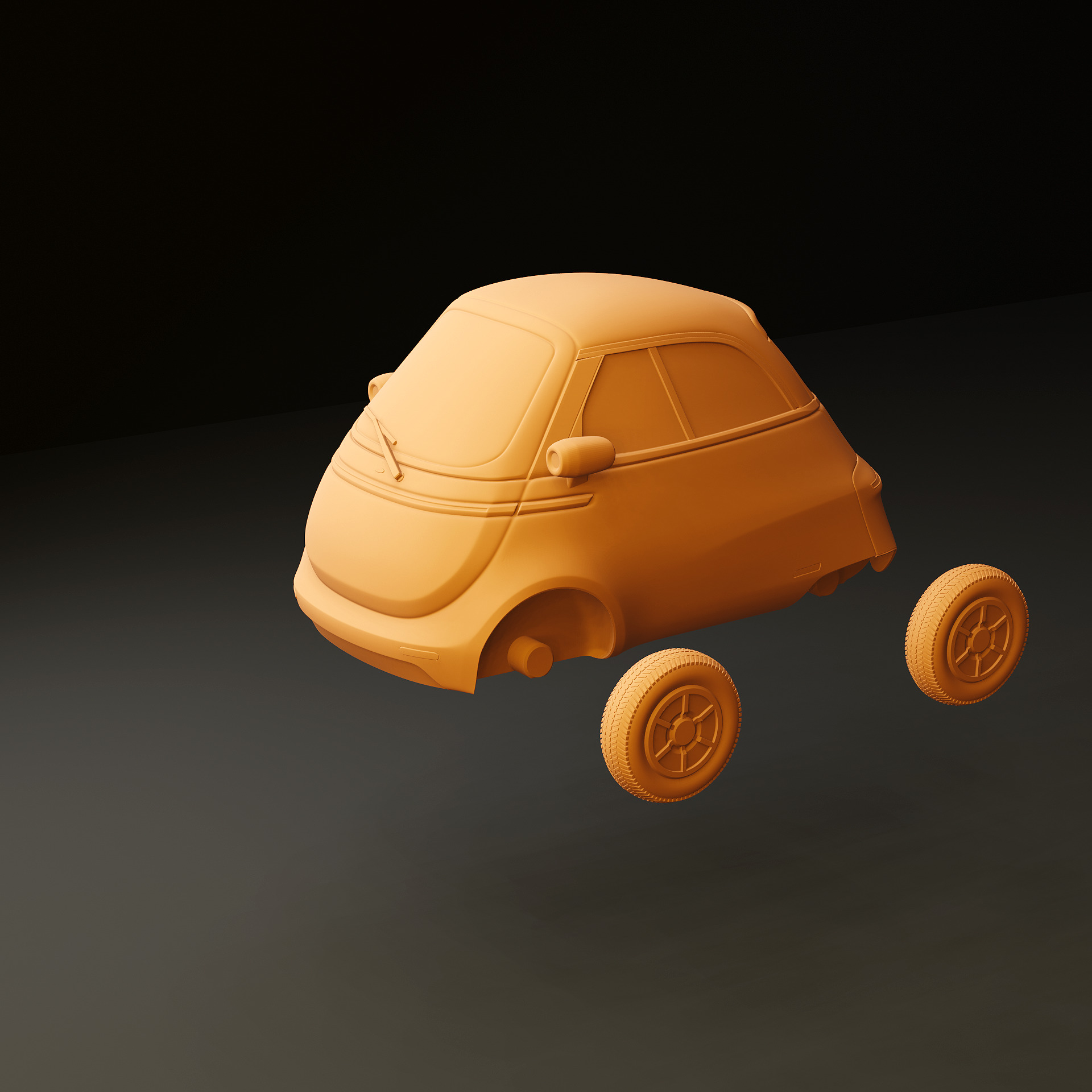 Microlino car 3D print model_1