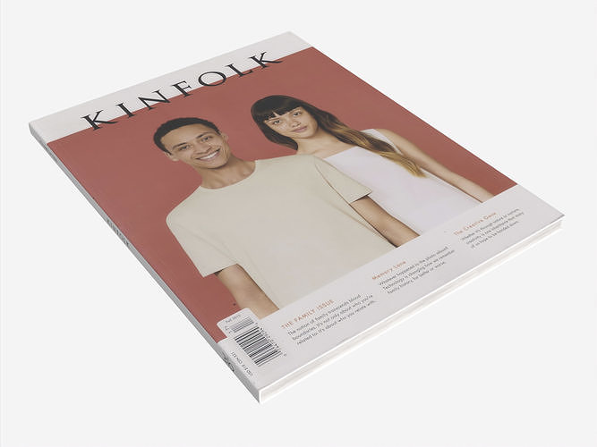 Kinfolk Magazine Fall 2015 Low-poly 3D model
