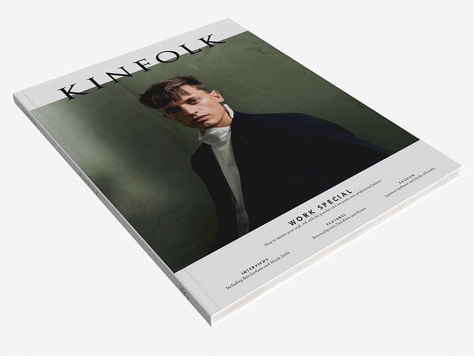 Kinfolk Magazine Issue 22 Low-poly 3D model