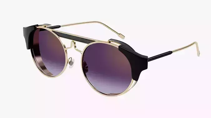 Luxury Pearl Sunglasses -Gold Frame -  PBR 