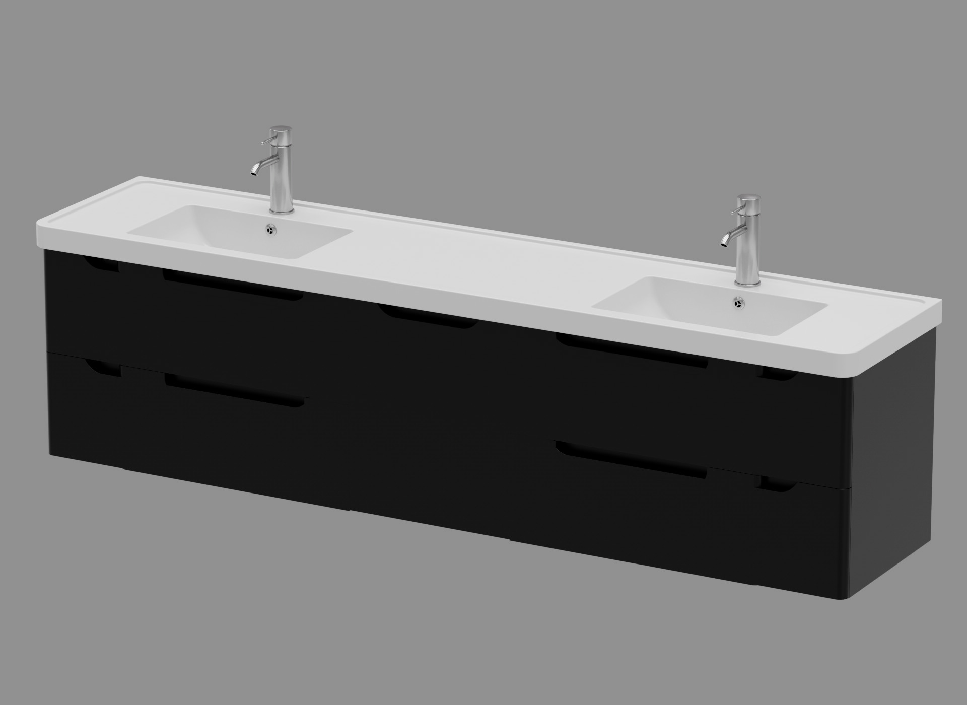 Vanity Cabinets - Batch CC - 9 Models 3D model 3D model_9