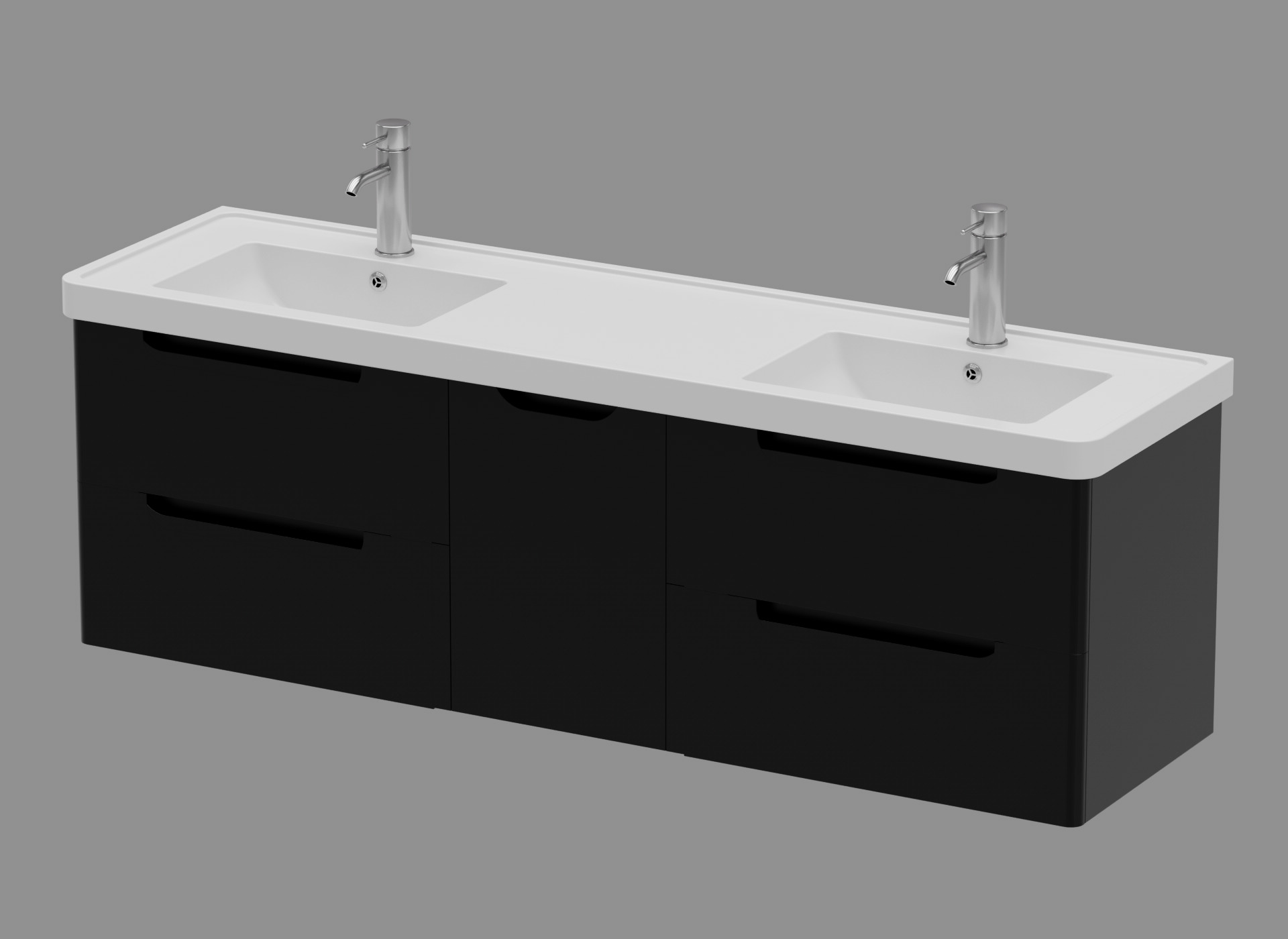 Vanity Cabinets - Batch CC - 9 Models 3D model 3D model_8