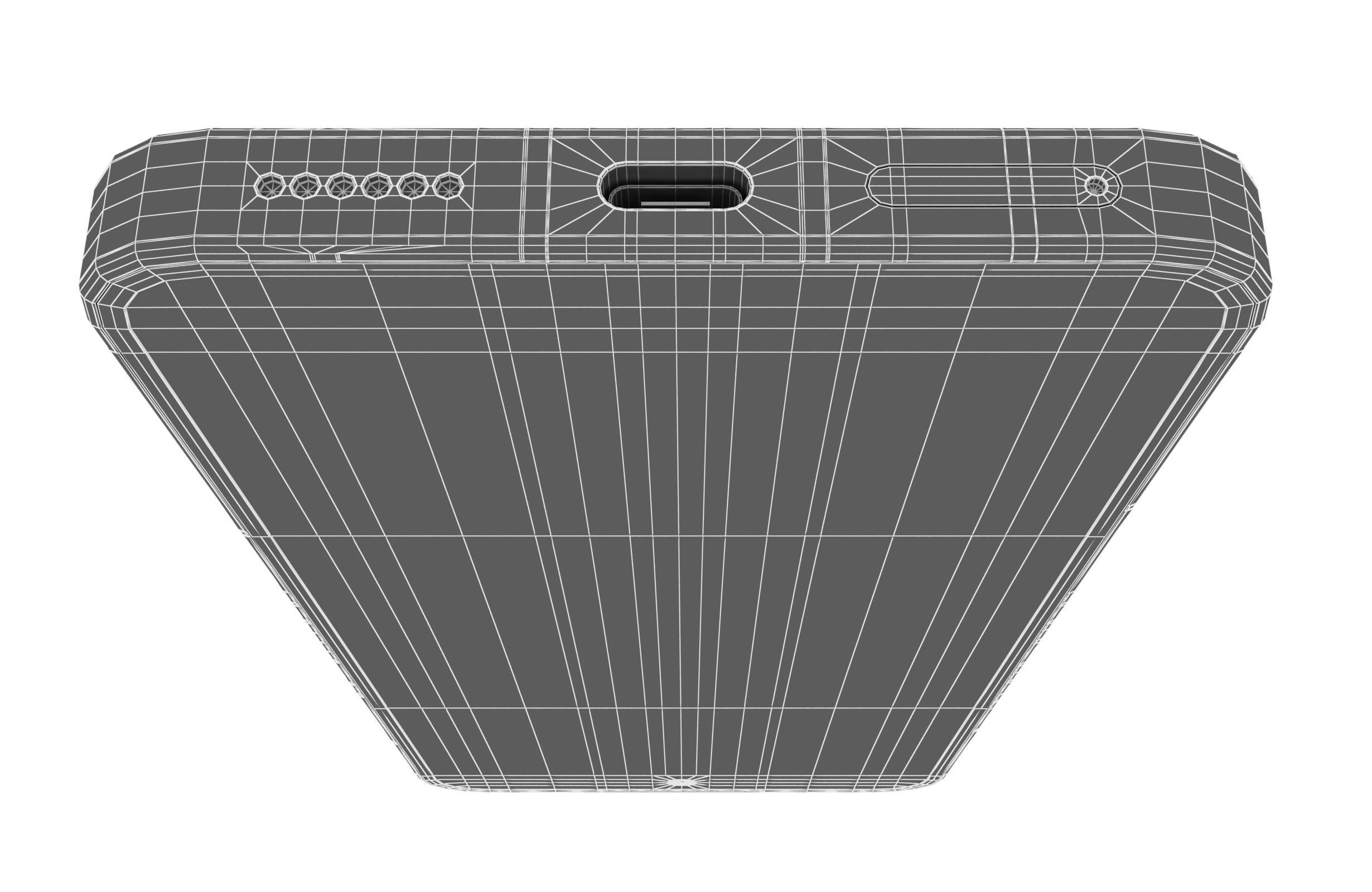 Nothing Phone 3 Black Low-poly 3D model_25