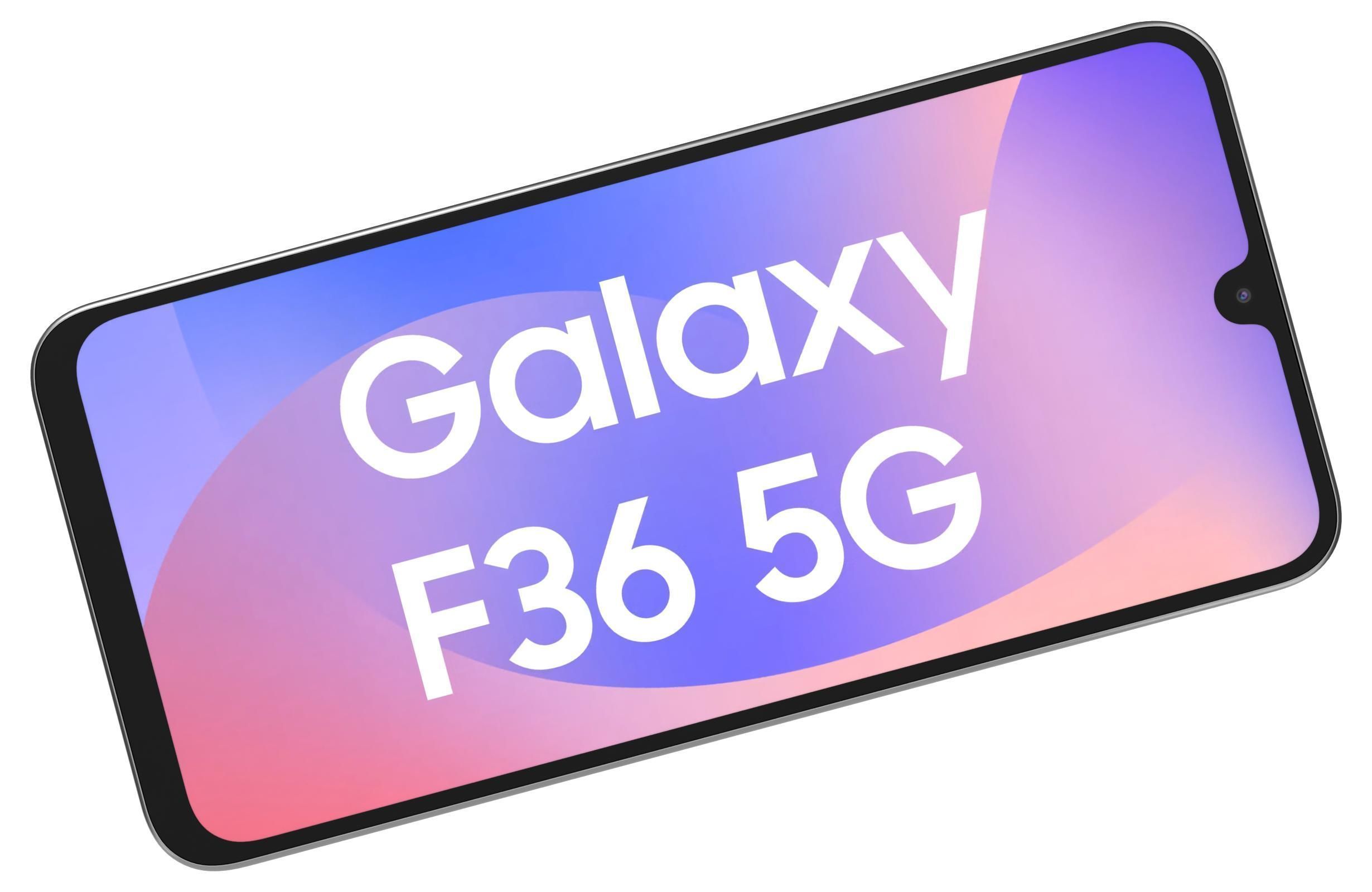 Samsung Galaxy F36 Coral Red Low-poly 3D model_10