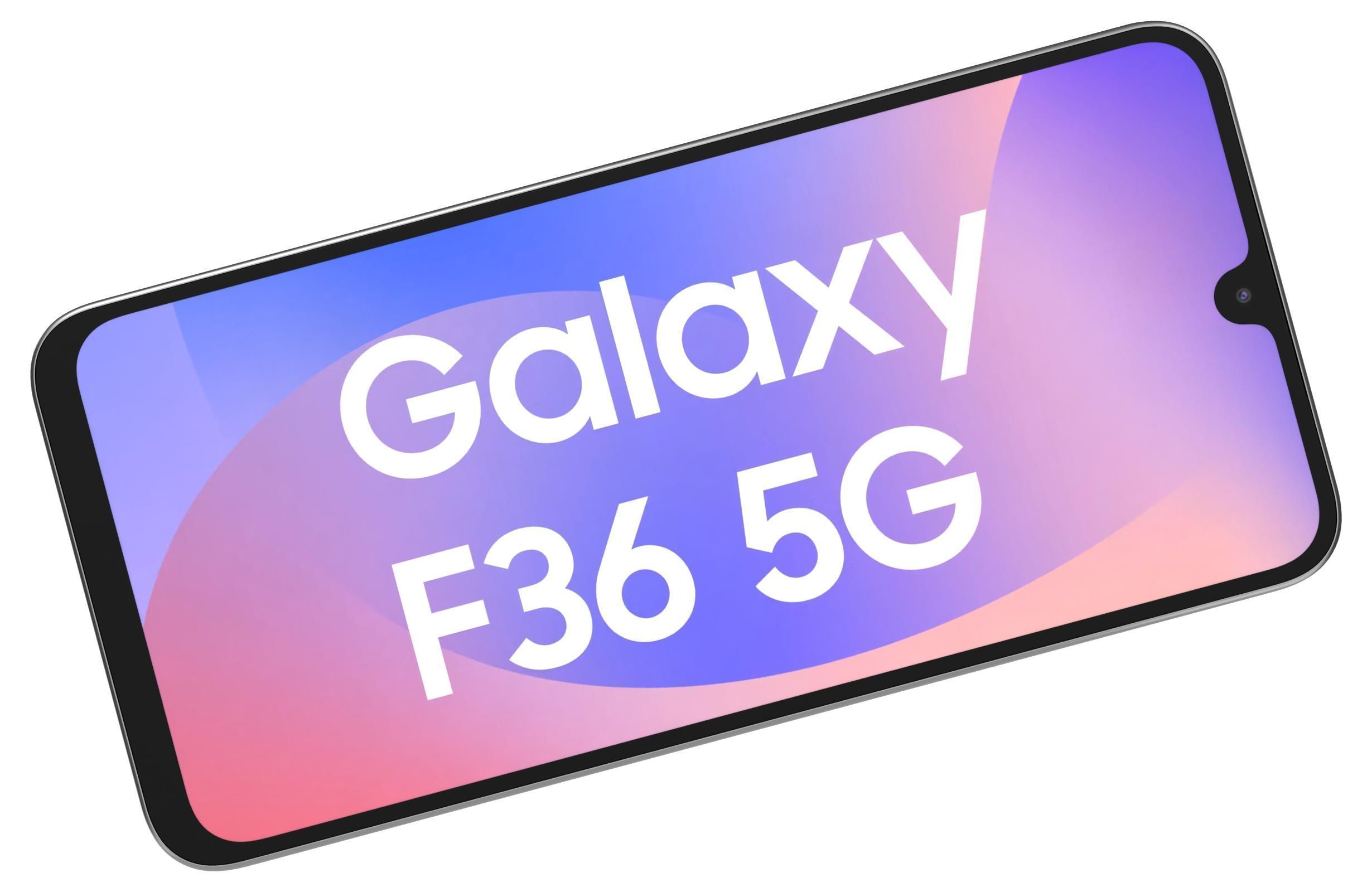 Samsung Galaxy F36 Onyx Black Low-poly 3D model_10