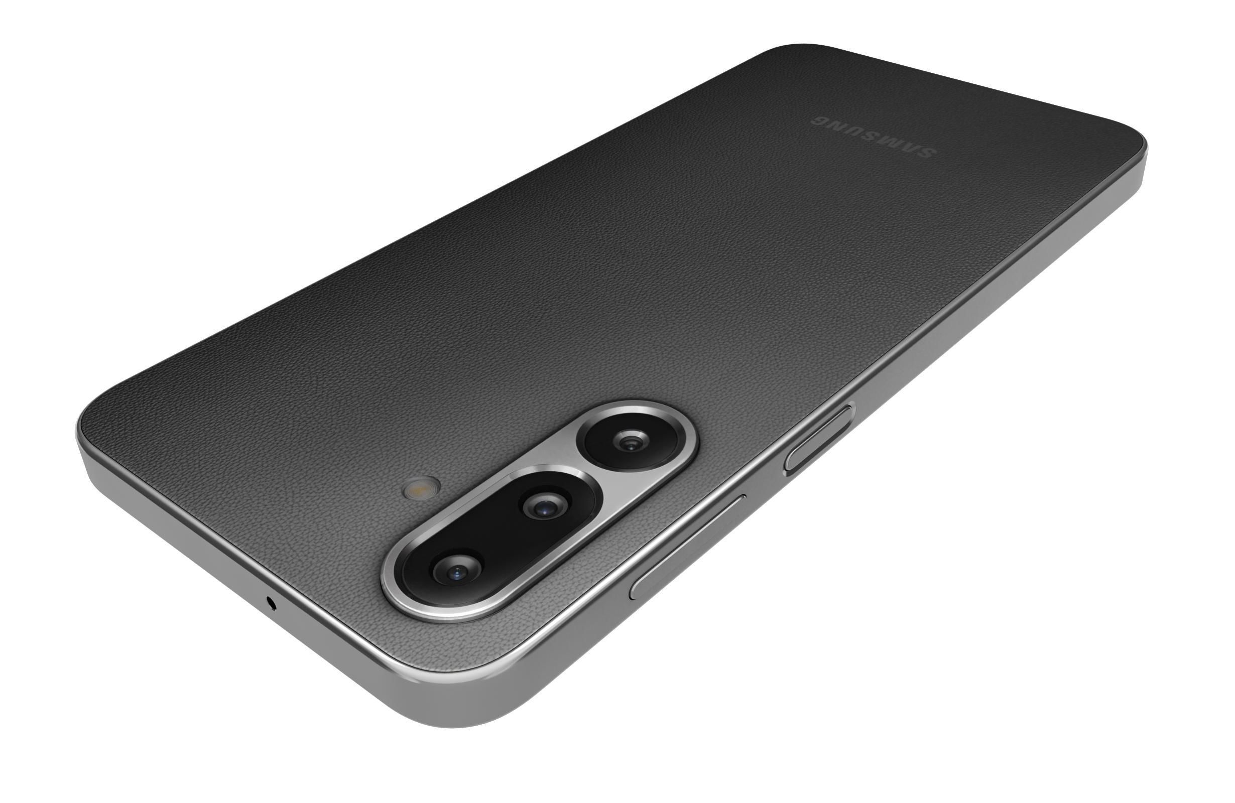 Samsung Galaxy F36 Onyx Black Low-poly 3D model_15