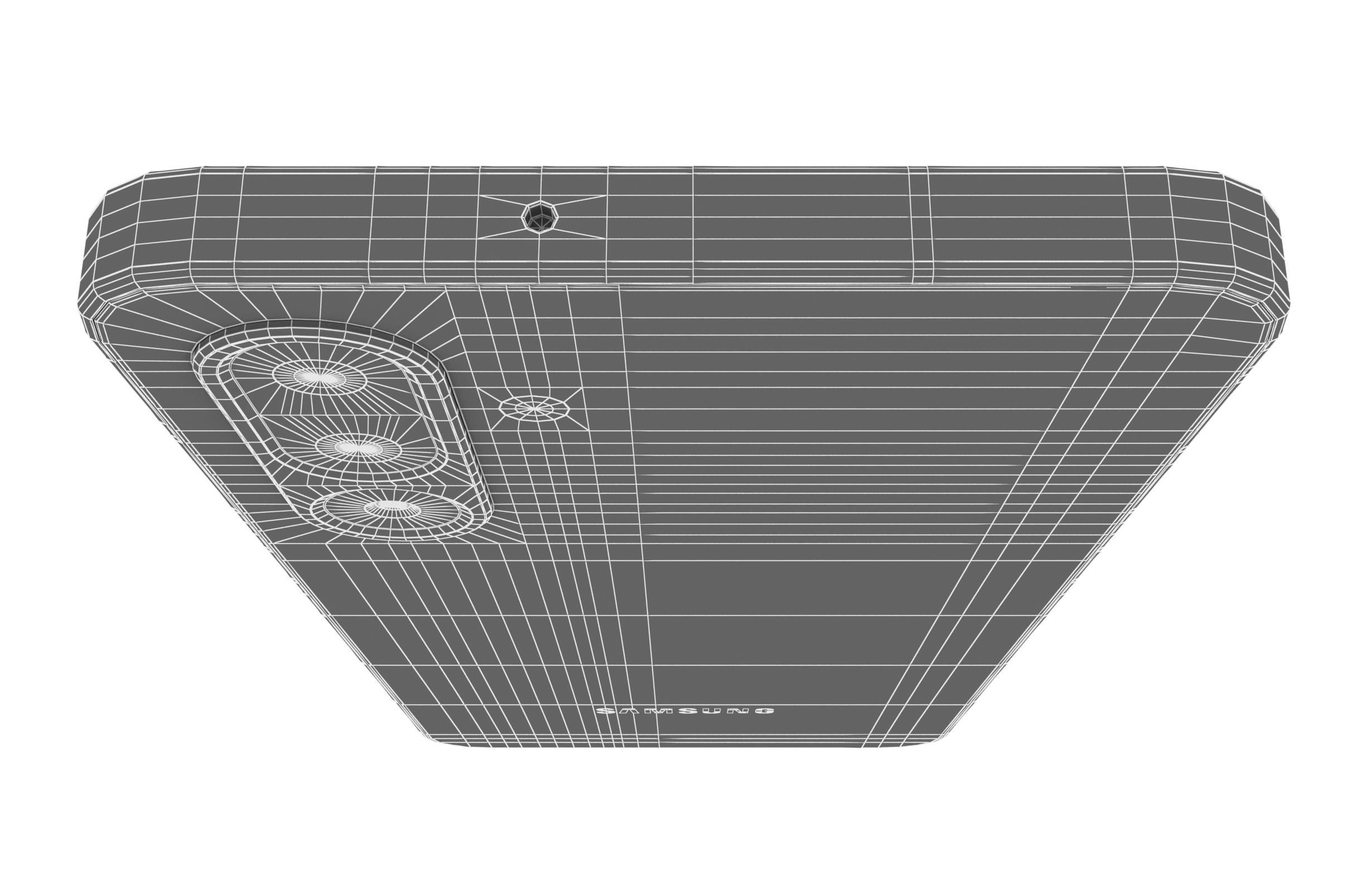 Samsung Galaxy F36 Onyx Black Low-poly 3D model_16