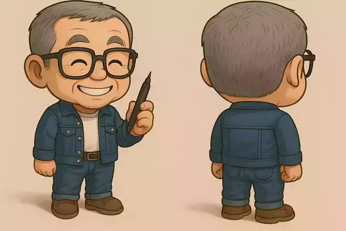 Chibi Dragon Ball Z - Akira Toriyama Goku Vejeta