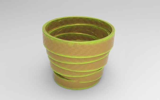 Luka Vase Low-poly 3D model