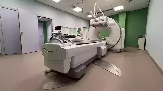 gamma camara tomografo 3D model