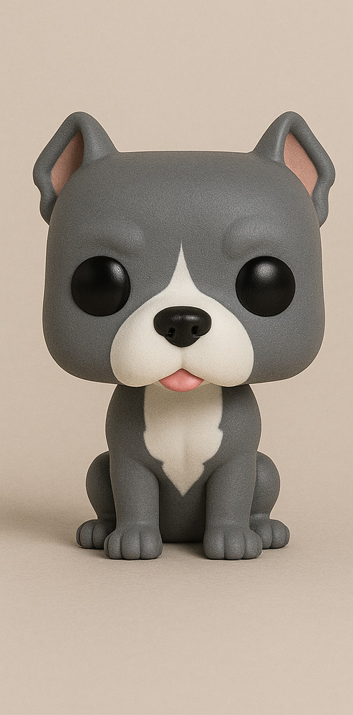 Funko - Pitbull Dog 3D print model_1
