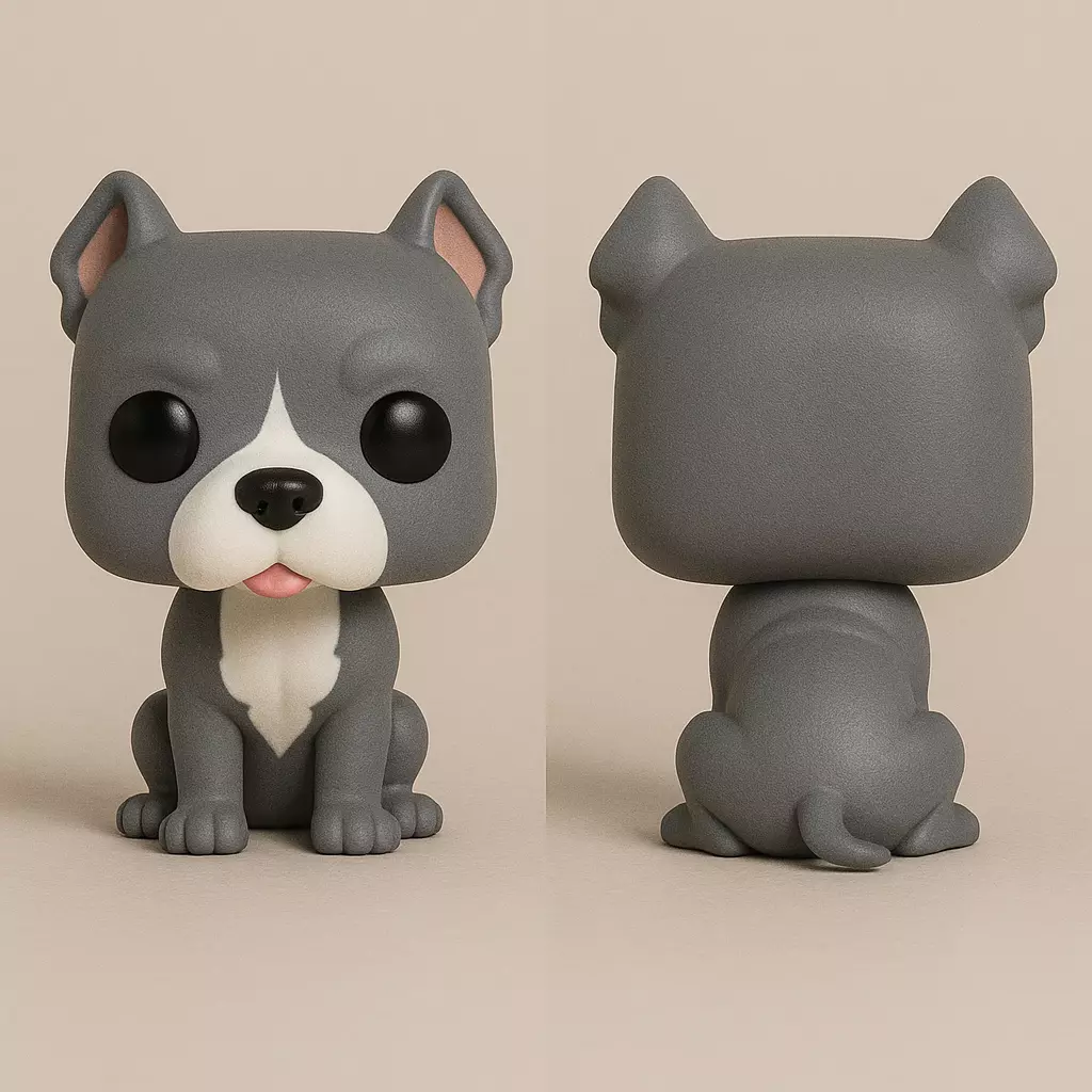 Funko - Pitbull Dog 3D print model_0