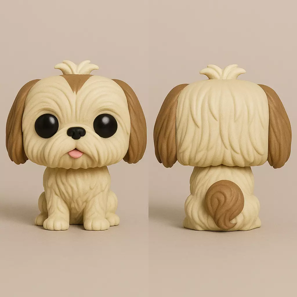 Funko - Shih Tzu Dog 3D print model_0