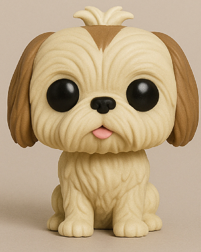 Funko - Shih Tzu Dog 3D print model_1