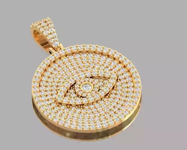 Custom Diamond Pendant