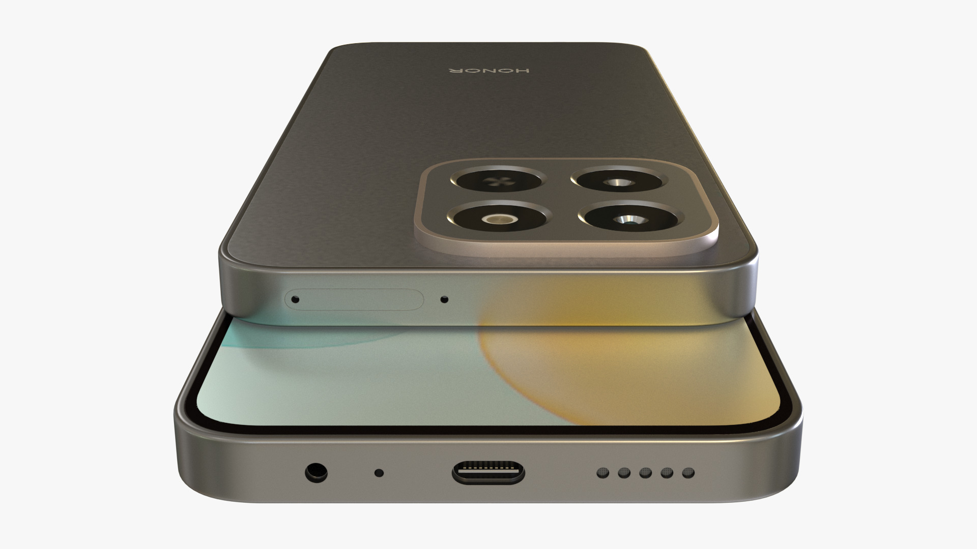 Honor X6c All Color Low-poly 3D model_2