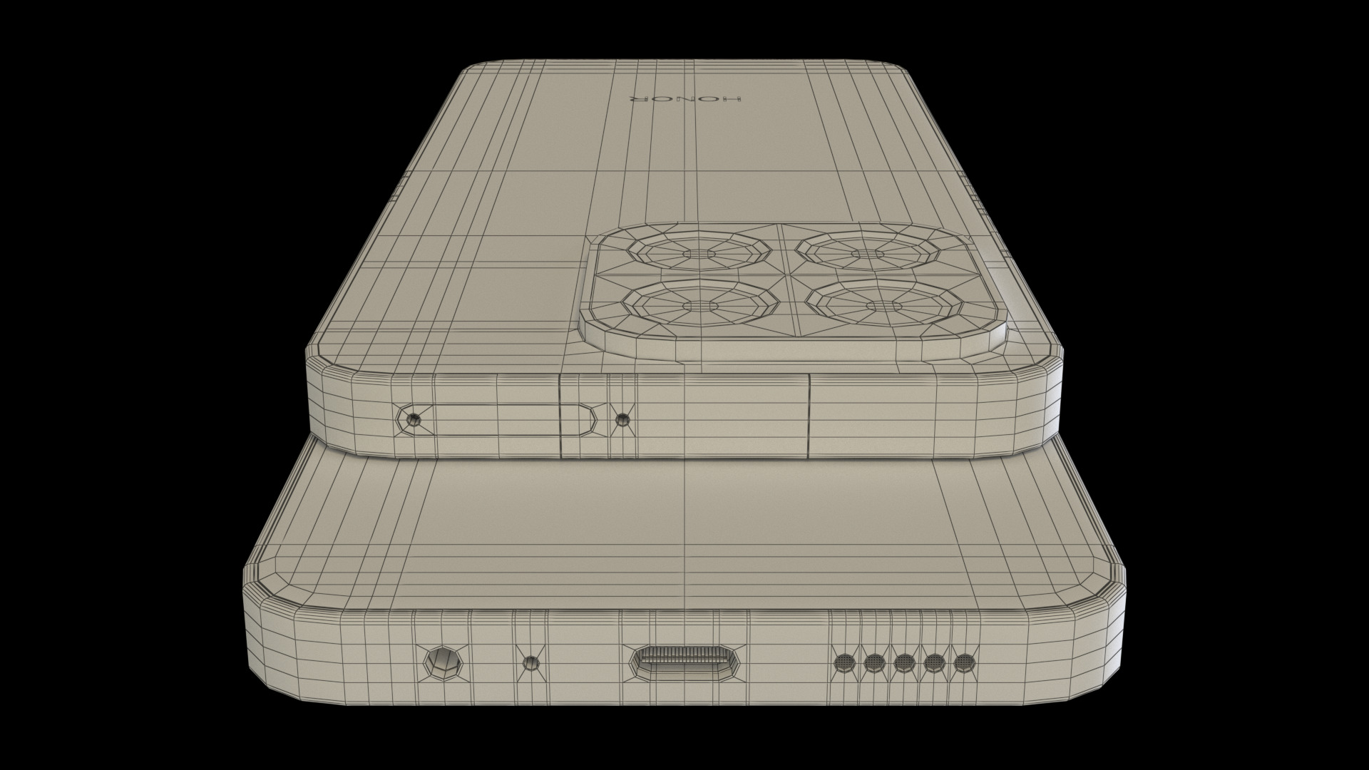 Honor X6c All Color Low-poly 3D model_15