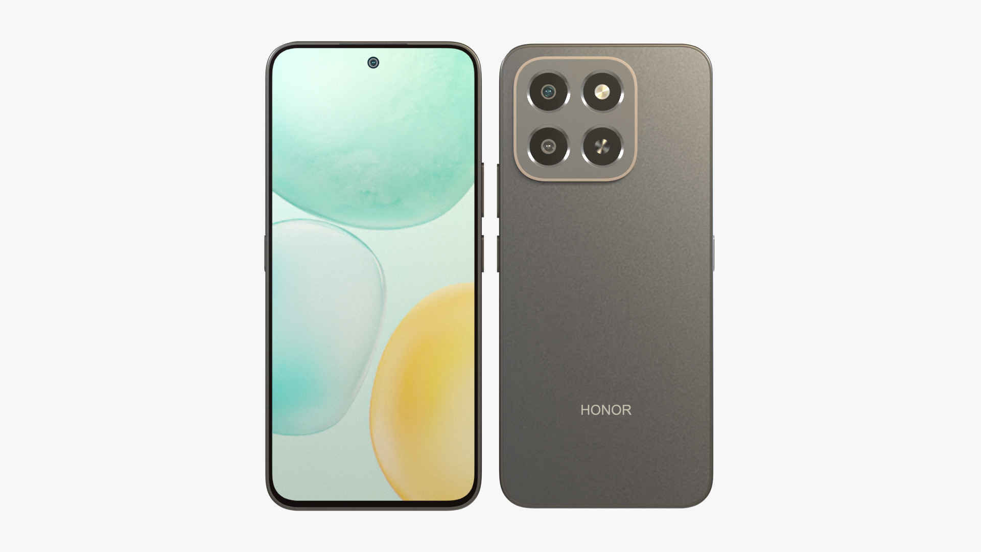 Honor X6c All Color Low-poly 3D model_1