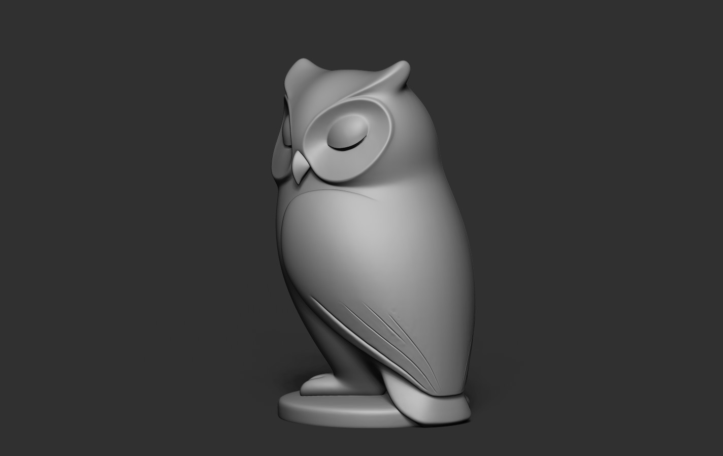 Owl Decorative 3D print model_12