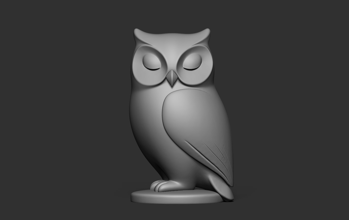 Owl Decorative 3D print model_11