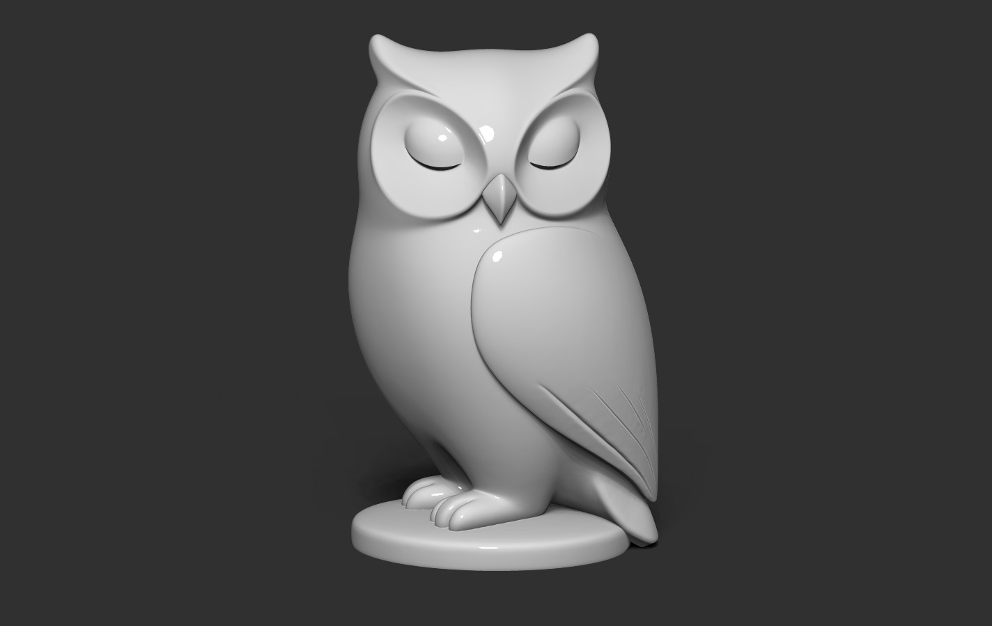 Owl Decorative 3D print model_16