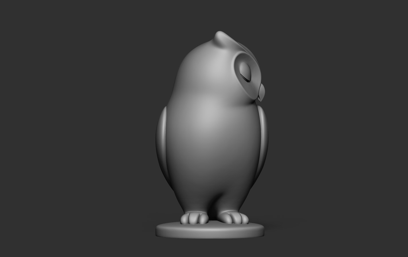 Owl Decorative 3D print model_13