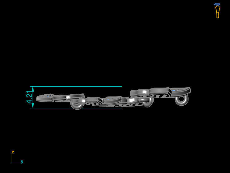 Butterfly cluster 3D print model_5