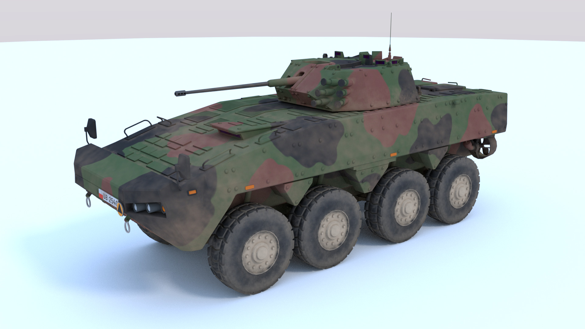 KTO Rosomak 3D model_1