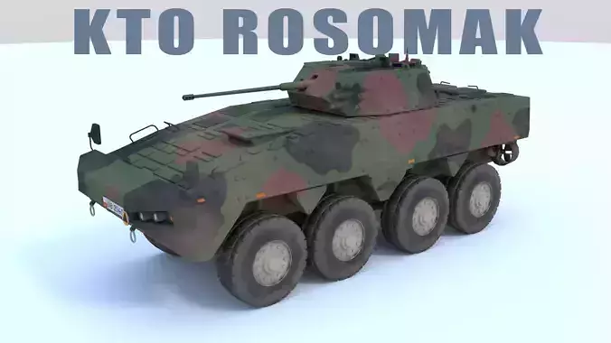 KTO Rosomak 3D model