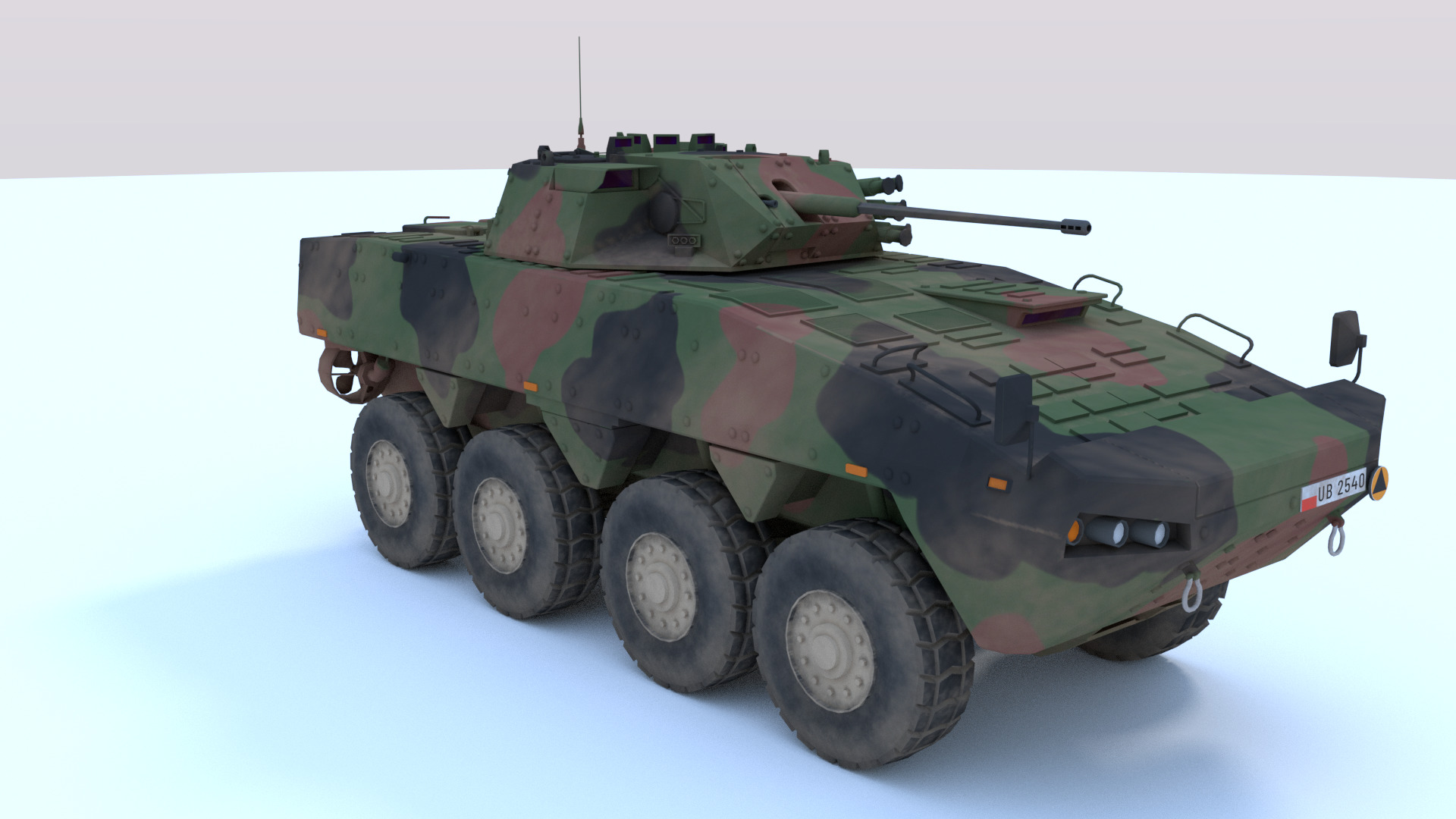 KTO Rosomak 3D model_5